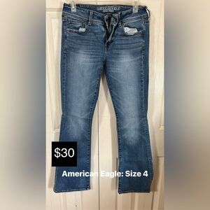 American Eagle Outfitters Medium Blue Boot Cut Jeans